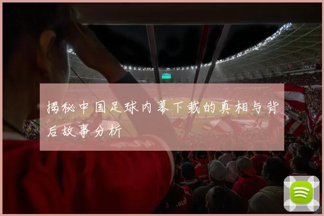 揭秘中国足球内幕下载的真相与背后故事分析